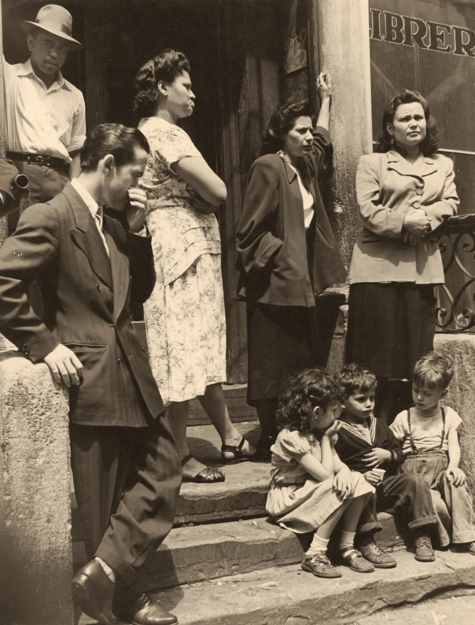A historical Lower East Side street scene for an immigrant history story in New York.